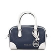 Blue Leather HandbagDescription: The product with MPN 35S5S7OC0TNAVY and code F85064 leather in blue is a handbags designed by Michael Kors. It has features like front logo, front detail, removable details, adjustable shoulder, removable shoulder.Blue Lea
