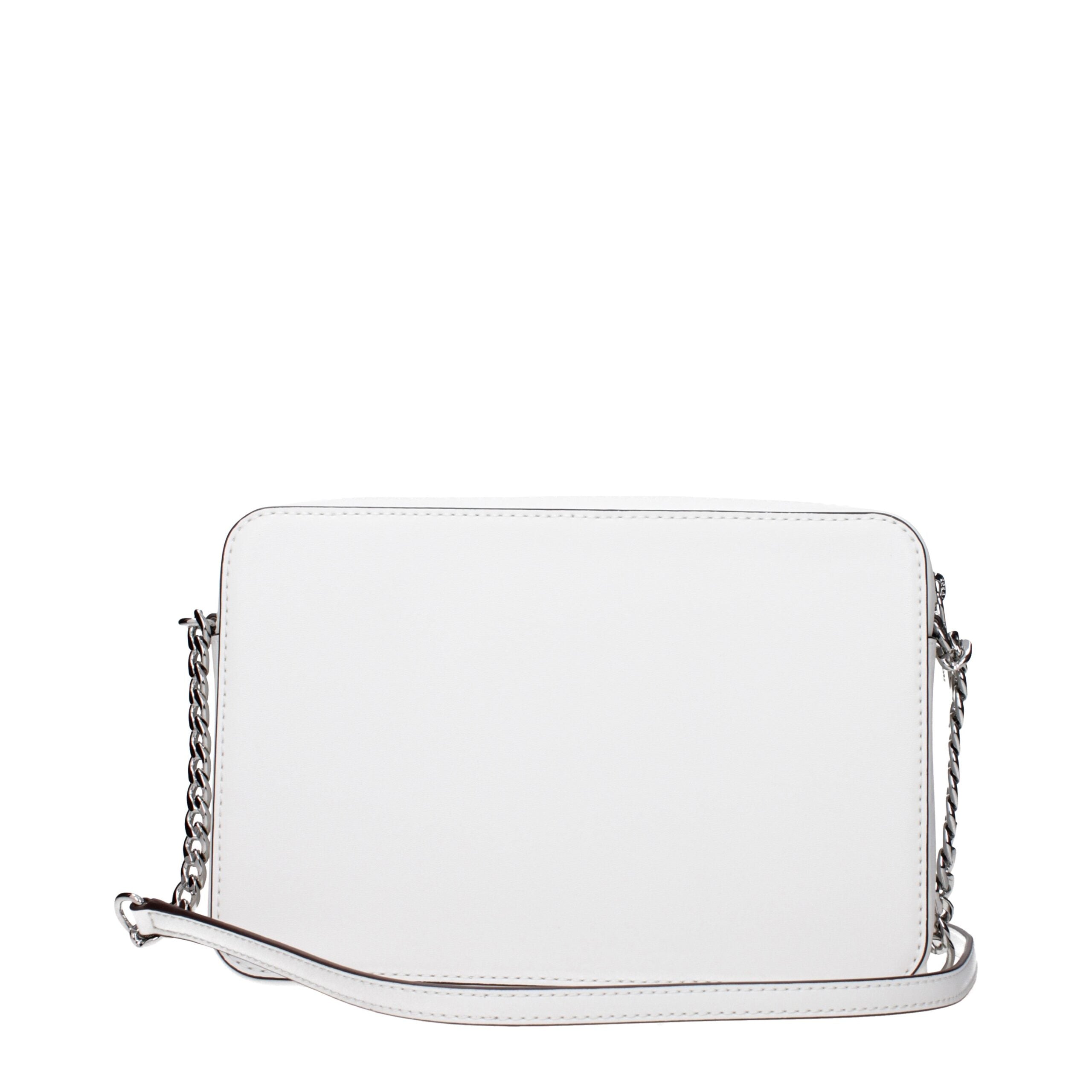 White Leather Crossbody BagDescription: The product with MPN 35T5STTC3YOPTICWHITE and code F85062 leather in white is a crossbody bags designed by Michael Kors. It has features like front logo, adjustable shoulder.White Leather Crossbody Bag${tagsMichael