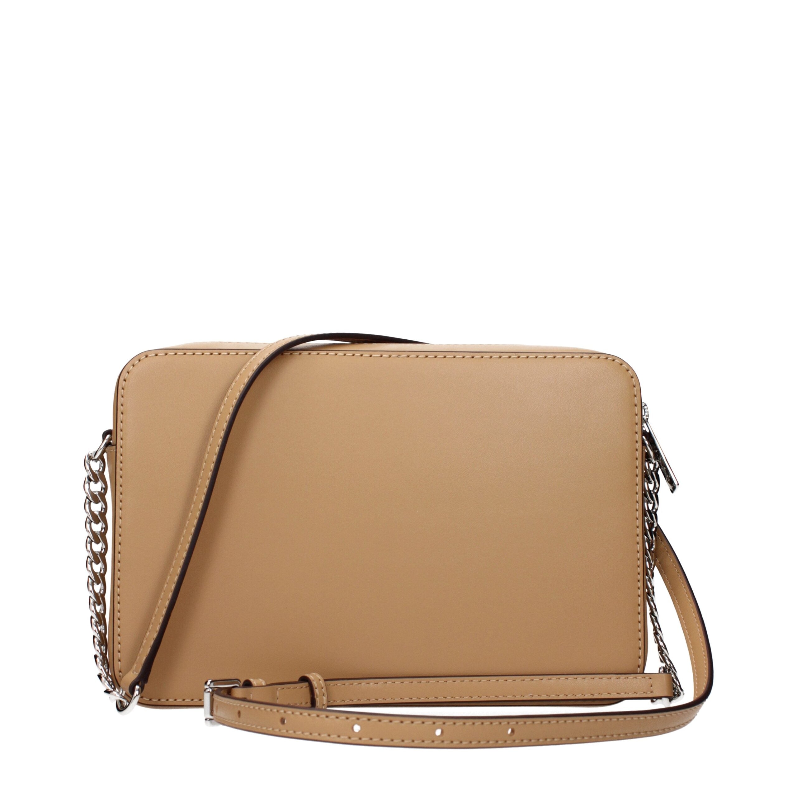 Brown Leather Crossbody BagDescription: The product with MPN 35T5STTC3YPEANUT and code F85062 leather in brown is a crossbody bags designed by Michael Kors. It has features like front logo, adjustable shoulder.Brown Leather Crossbody Bag${tagsMichael Kors
