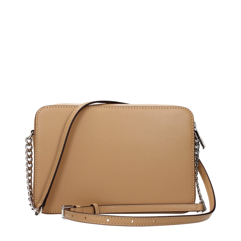 Brown Leather Crossbody BagDescription: The product with MPN 35T5STTC3YPEANUT and code F85062 leather in brown is a crossbody bags designed by Michael Kors. It has features like front logo, adjustable shoulder.Brown Leather Crossbody Bag${tagsMichael Kors