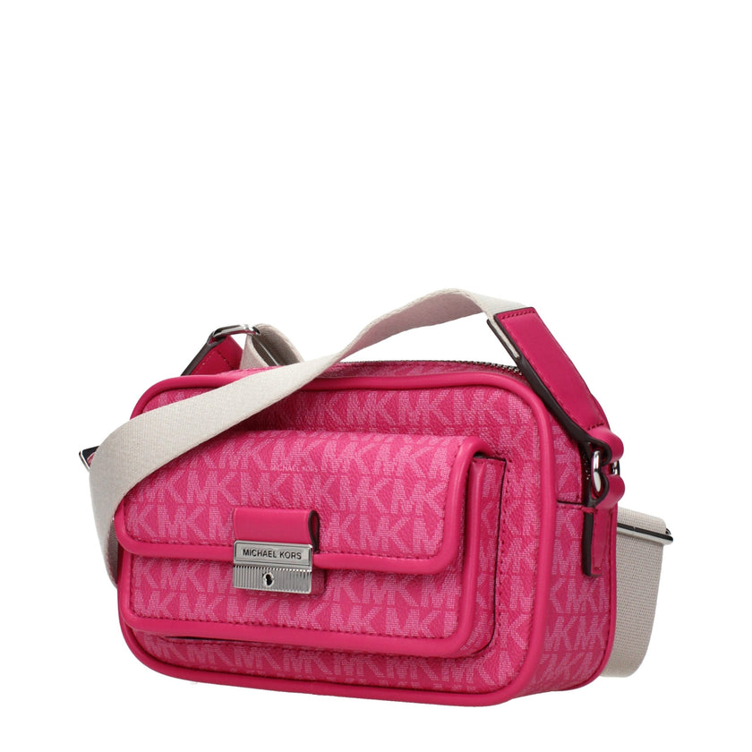 Pink Fabric Crossbody BagDescription: The product with MPN 35R5S2BC0VDRAGONFRUIT and code F85065 fabric in fuchsia is a crossbody bags designed by Michael Kors. It has features like logo, adjustable shoulder.Pink Fabric Crossbody Bag${tagsMichael KorsAula