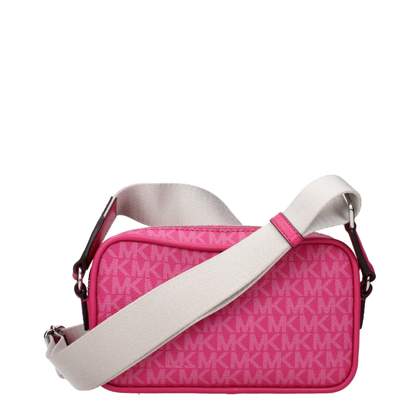 Pink Fabric Crossbody BagDescription: The product with MPN 35R5S2BC0VDRAGONFRUIT and code F85065 fabric in fuchsia is a crossbody bags designed by Michael Kors. It has features like logo, adjustable shoulder.Pink Fabric Crossbody Bag${tagsMichael KorsAula
