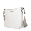 White Leather Shoulder BagDescription: The product with MPN 35T4STVC5LOPTICWHITE and code F83977 leather in white is a shoulder bags designed by Michael Kors. It has features like front logo, adjustable shoulder, removable details.White Leather Shoulder B