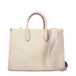 Beige Fabric HandbagDescription: The product with MPN 35S5G7ZT2CPOWDERBLUSH and code F85060 fabric in beige is a handbags designed by Michael Kors. It has features like front logo, adjustable shoulder, removable shoulder, front detail, removable details.B