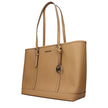 Brown Leather Shoulder BagsDescription: The product with MPN 35T0STVL9LPEANUT and code F85067 leather in brown is a shoulder bags designed by Michael Kors. It has features like front logo, front detail, removable details.Brown Leather Shoulder Bags${tagsM