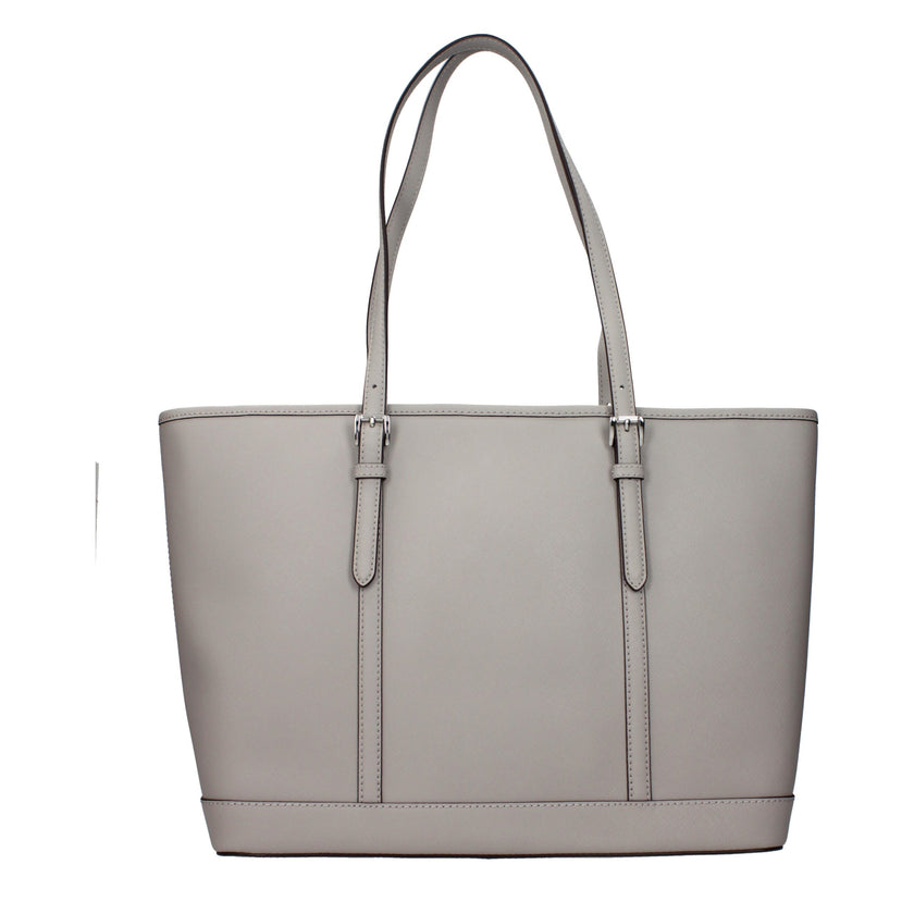 Gray Leather Shoulder BagsDescription: The product with MPN 35T0STVL9LPEARLGREY and code F85067 leather in gray is a shoulder bags designed by Michael Kors. It has features like front logo, front detail, removable details.Gray Leather Shoulder Bags${tagsM