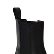 Black Leather Ankle BootsBottega Veneta Black Leather Lug Ankle Boots. Maxi black lug sole with heel, round toe, brushed leather, elastic side bands, and a pull-tab at the back for easy on and off. Composition: Leather Internal SKU: 25OTT03 Brand SKU: 667