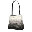 Black Raffia Shoulder BagDescription: The product with MPN 35S5S3FS2WBLACK and code F85071 raffia in black is a shoulder bags designed by Michael Kors. It has features like front logo, vintage effect, divider inner pocket.Black Raffia Shoulder Bag${tagsMi