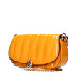 Orange Leather Crossbody BagDescription: The product with MPN 35T5GIMC5APOPORANGE and code F85070 patent leather in orange is a crossbody bags designed by Michael Kors. It has features like front logo, removable shoulder.Orange Leather Crossbody Bag${tags