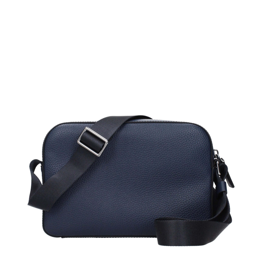 Blue Leather Crossbody BagDescription: The product with MPN 37F4LCOC6LNAVY and code F85073 leather in blue is a crossbody bags designed by Michael Kors. It has features like front logo, adjustable shoulder.Blue Leather Crossbody Bag${tagsMichael KorsAulae