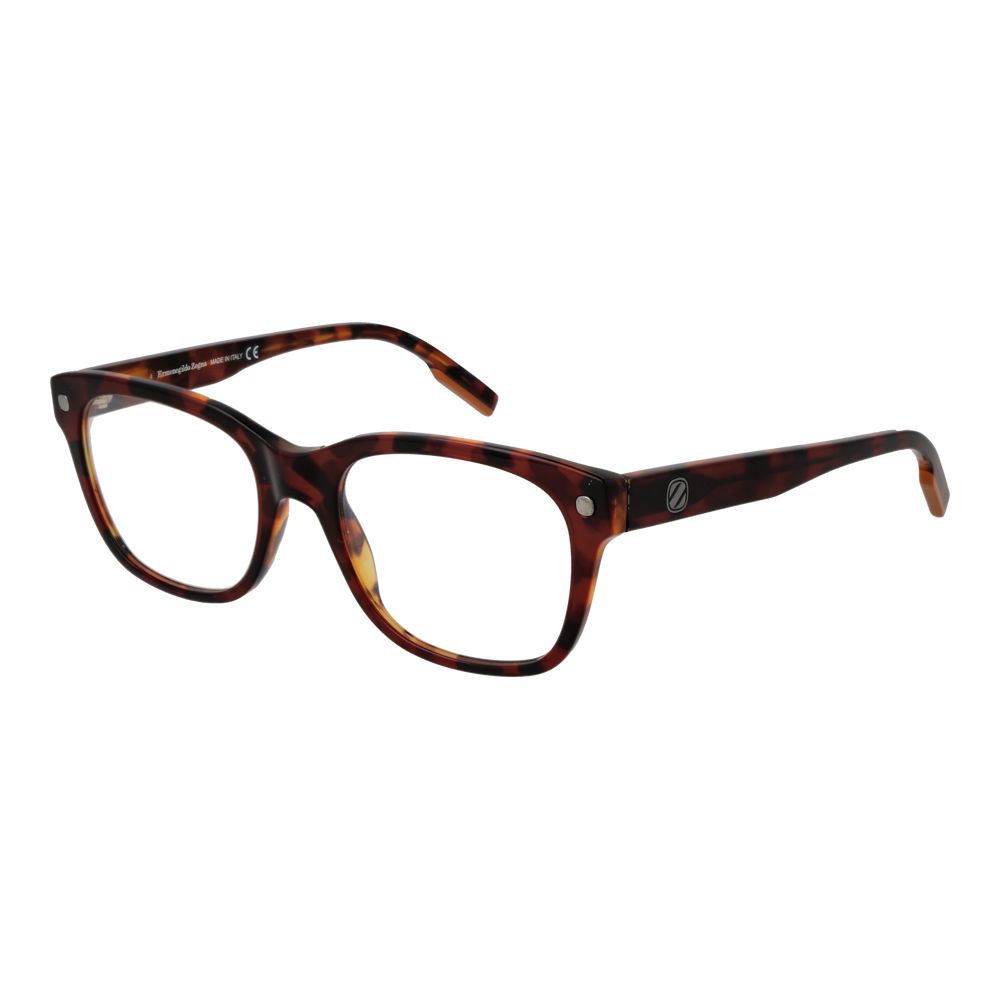 Red Synthetic Rectangle Glasses with Full-Rim Frames