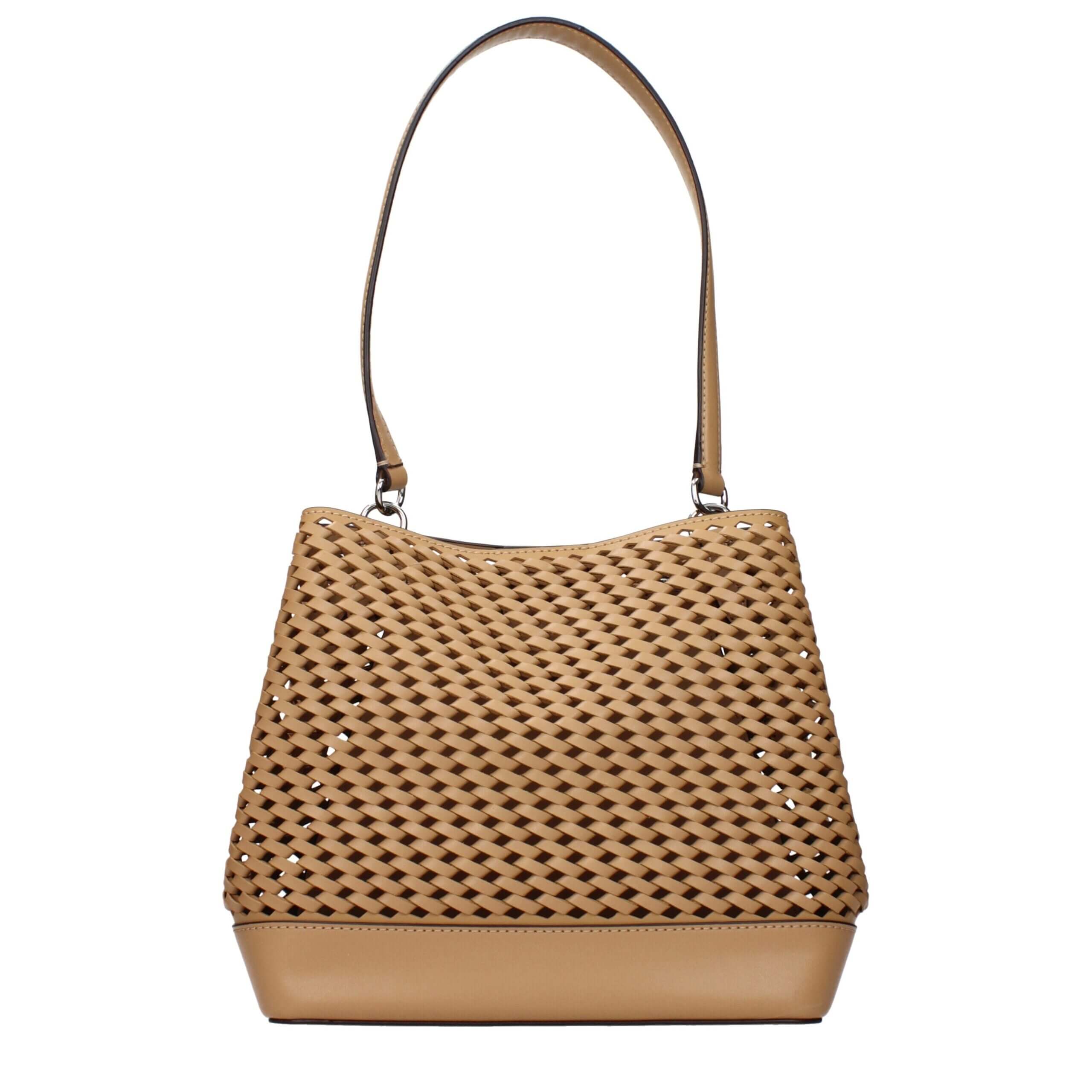 Brown Leather Shoulder BagDescription: The product with MPN 35T5S3FS2YPEANUT and code F85072 leather in brown is a shoulder bags designed by Michael Kors. It has features like front logo, divider inner pocket.Brown Leather Shoulder Bag${tagsMichael KorsAu