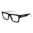 Black Cellulose Propionate Glasses (Frames)Gender Men Shipment includes Branded case Main color Black Frame color Black Frame material Cellulose propionate Rim Style Full-Rim Lenses Color Demo glasses Lenses Material Plastic Lenses Effect No Extra Lenses