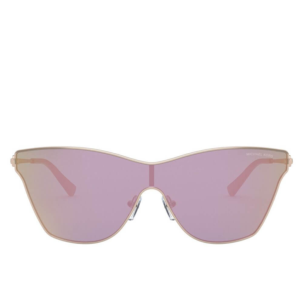 Gold Metal SunglassesSUNGLASSES MICHAEL KORS WOMAN MK1063-11084Z (Lens/Bridge/Temple) 144/00/145 mm.Material: METAL.Colour: GOLDEN.Measures (Lens/Bridge/Temple): 144/00/145mm.Pink yellow mirror.Category 3Gold Metal Sunglasses${tagsMichael KorsAulae Gold M