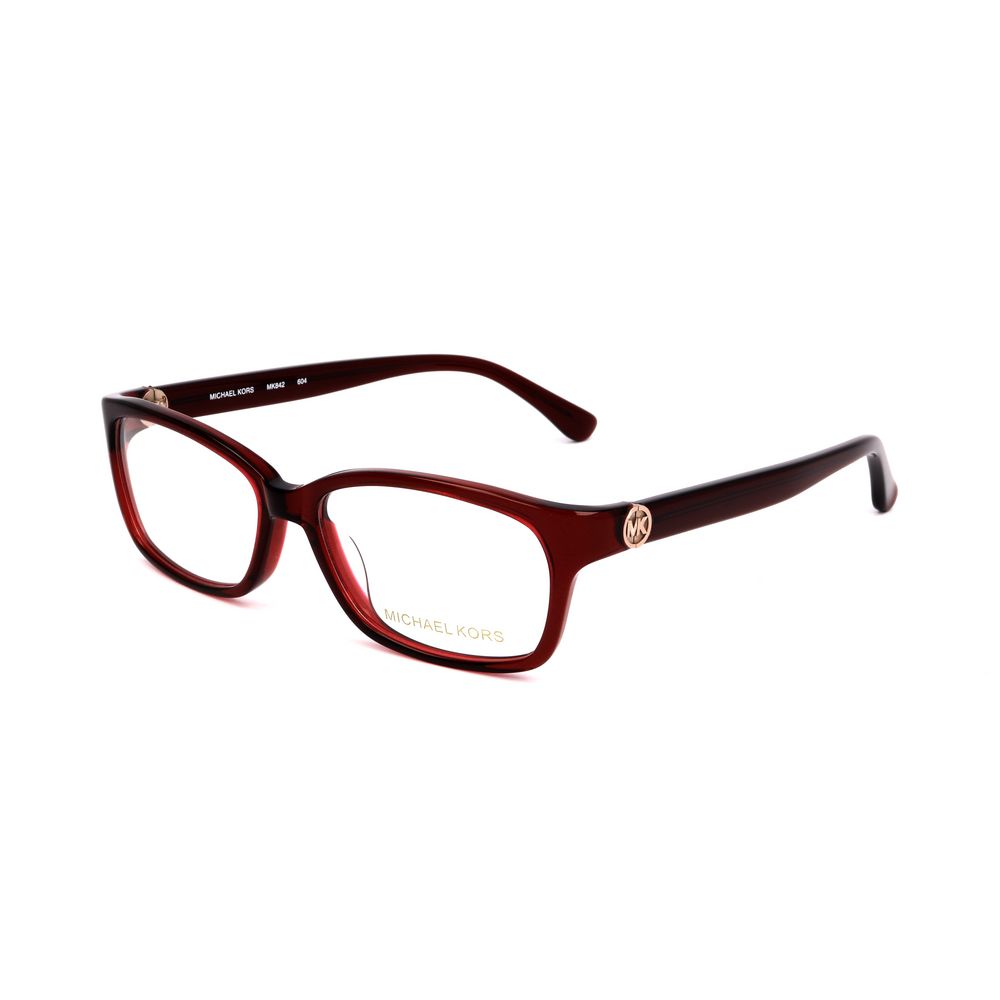 Burgundy Synthetic Glasses Frames by Michael Kors