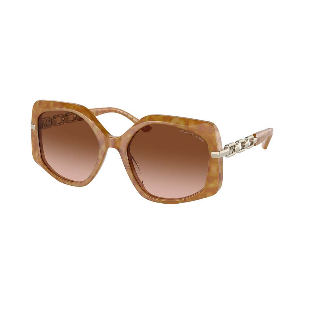 Brown Acetate SunglassesSUNGLASSES MICHAEL KORS WOMEN MK217739153B5 (Lens/Bridge/Temple) 56/19/140 mm.Material: ACETATE.Colour: BROWN.Measures (Lens/Bridge/Temple): 56/19/140mm.BROWN.CATEGORY 3 GradientBrown Acetate Sunglasses${tagsMichael KorsAulae Brown