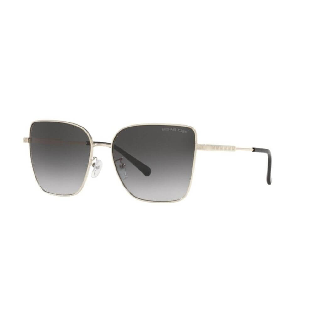 Gold Metal SunglassesSUNGLASSES MICHAEL KORS WOMEN MK1108-10148G (Lens/Bridge/Temple) 57/16/145 mm.Material: METAL.Colour: GOLDEN.Measures (Lens/Bridge/Temple): 57/16/145mm.GREY.CATEGORY 3Gold Metal Sunglasses${tagsMichael KorsAulae Gold Metal Sunglasses