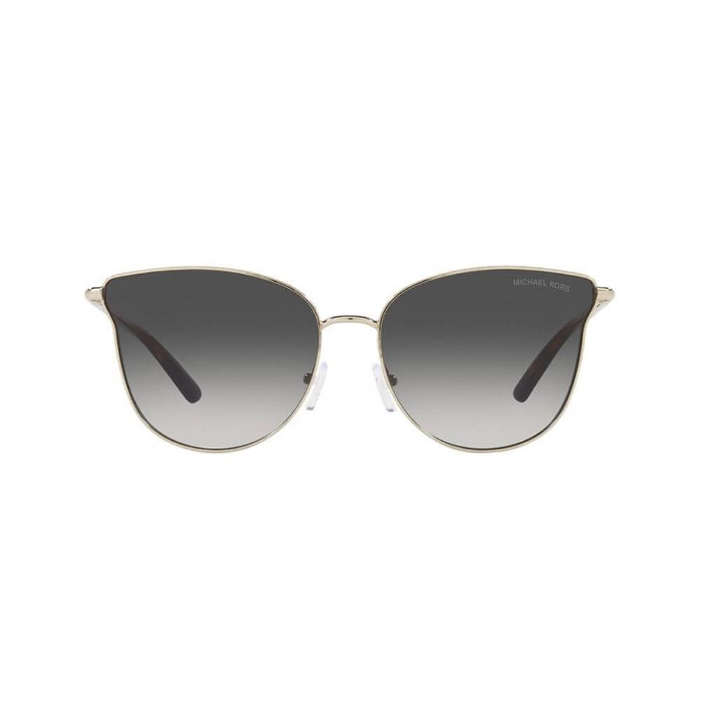 Gold Metal SunglassesSUNGLASSES MICHAEL KORS WOMEN MK1120-10148G (Lens/Bridge/Temple) 62/16/145 mm.Material: METAL.Colour: GOLDEN.Measures (Lens/Bridge/Temple): 62/16/145mm.GREY.CATEGORY 3-GradientGold Metal Sunglasses${tagsMichael KorsAulae Gold Metal Su