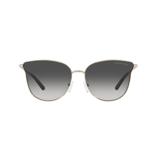 Gold Metal SunglassesSUNGLASSES MICHAEL KORS WOMEN MK1120-10148G (Lens/Bridge/Temple) 62/16/145 mm.Material: METAL.Colour: GOLDEN.Measures (Lens/Bridge/Temple): 62/16/145mm.GREY.CATEGORY 3-GradientGold Metal Sunglasses${tagsMichael KorsAulae Gold Metal Su