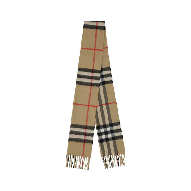 Cashmere ScarfCashmere Scarf by Burberry, iconic Check Archive pattern of the brand, frayed hems. Season: AW25 Composition: GENERAL 100% Kashmir/capra Hircus MADE IN GREAT BRITAINCashmere Scarf${tagsBurberryAulae Cashmere Scarf BurberryAulae Cashmere Scar