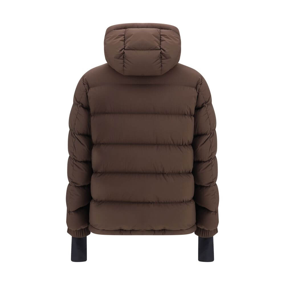 Brown Polyamide Shell JacketThe Isorno ski Jacket by Moncler Grenoble combines technical performance with contemporary design, perfect for skiing in comfort and style. Crafted from high-performance materials, it ensures optimal warmth and breathability. T