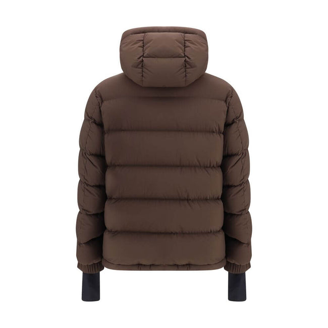 Brown Polyamide Shell JacketThe Isorno ski Jacket by Moncler Grenoble combines technical performance with contemporary design, perfect for skiing in comfort and style. Crafted from high-performance materials, it ensures optimal warmth and breathability. T