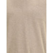 Beige Fleece Wool SweatshirtThe pocket-detail Sweater by Ferragamo is crafted from pure virgin wool with a fine, soft texture. Designed with a slightly dropped shoulder and a relaxed fit, it features an elegant V-neckline and a chest patch pocket for a re