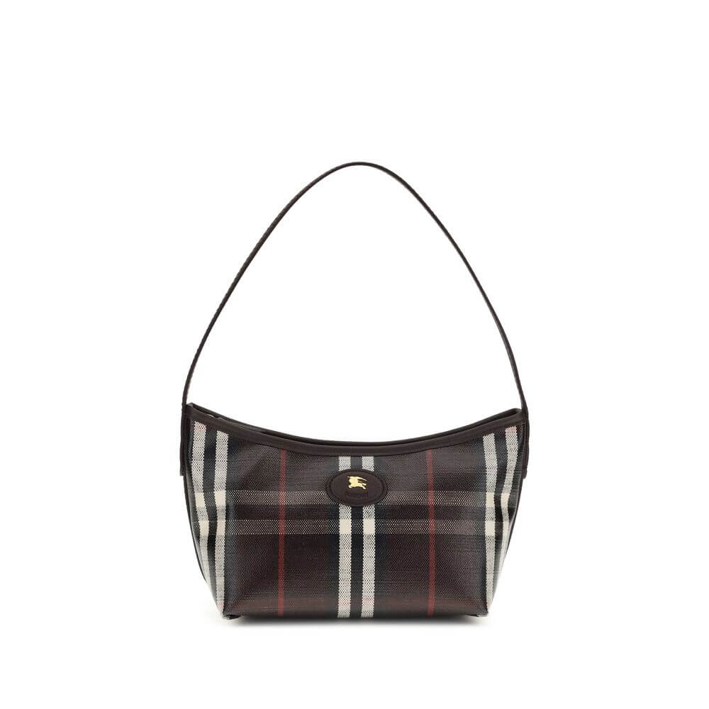 Multicolor Cotton WalletHighlands mini Shoulder Bag by Burberry is a lightweight and compact design embellished with the Knight Stamp, a historic archival pattern from the 1980s. Featuring a slim leather shoulder strap, it has a zipper closure, hand-paint