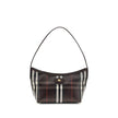 Multicolor Cotton WalletHighlands mini Shoulder Bag by Burberry is a lightweight and compact design embellished with the Knight Stamp, a historic archival pattern from the 1980s. Featuring a slim leather shoulder strap, it has a zipper closure, hand-paint