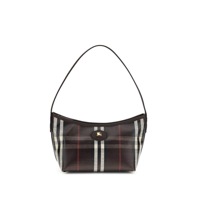 Multicolor Cotton WalletHighlands mini Shoulder Bag by Burberry is a lightweight and compact design embellished with the Knight Stamp, a historic archival pattern from the 1980s. Featuring a slim leather shoulder strap, it has a zipper closure, hand-paint