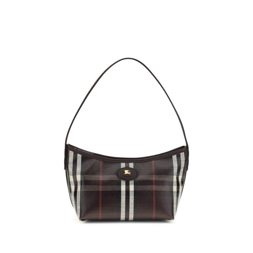 Multicolor Cotton WalletHighlands mini Shoulder Bag by Burberry is a lightweight and compact design embellished with the Knight Stamp, a historic archival pattern from the 1980s. Featuring a slim leather shoulder strap, it has a zipper closure, hand-paint