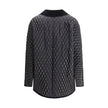 Black Polyamide Full-Length JacketThe Floriston Jacket by Burberry is crafted from quilted nylon with lightweight padding, combining functionality and contemporary style. Featuring a cropped, comfortable silhouette, it includes a shirt collar and a front