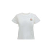 White Cotton SportswearThe logo cotton T-shirt by Moncler is a versatile wardrobe essential that embodies the brand’s clean and modern style. Crafted from pure cotton, it features a crew neck, short sleeves, and a printed logo that highlights Moncler’s ic