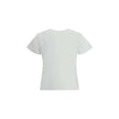 White Cotton SportswearThe logo cotton T-shirt by Moncler is a versatile wardrobe essential that embodies the brand’s clean and modern style. Crafted from pure cotton, it features a crew neck, short sleeves, and a printed logo that highlights Moncler’s ic