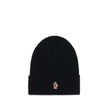 Black Fleece Wool BeanieBeanie Hat by Moncler Grenoble combines functionality and style in an essential cold-weather accessory. Made with ribbed fabrication, it offers a snug and comfortable fit. The Moncler Grenoble logo sewn on the front adds a distinct