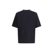 Black Cotton T-ShirtThe cotton T-Shirt by Dsquared2 is a sharply styled garment designed for those who like to stand out with simplicity. Made of cotton jersey, it offers a pleasant feel and a regular fit that comfortably fits the silhouette. The design i