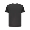 Black Cotton Men T-ShirtStep into the effortless cool of Calvin Klein with this sleek, short-sleeved T-shirt. A true symbol of modern minimalism, this tee boasts bold embroidery that brings the iconic logo to the forefront. Crafted from the finest cotton,