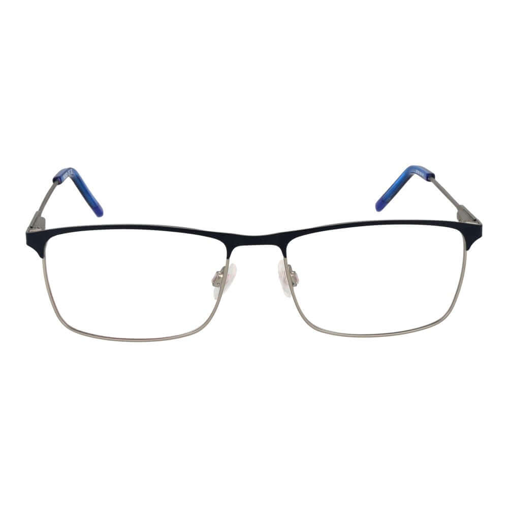 Blue Stainless Steel Glasses (Frames)Gender Men Main color Blue Filter Category None Extra No extra Frame color Blue Frame material Stainless Steel Lenses Color Demo glasses Lenses Material Plastic Style Browline Lenses Effect No Extra Protection None Len