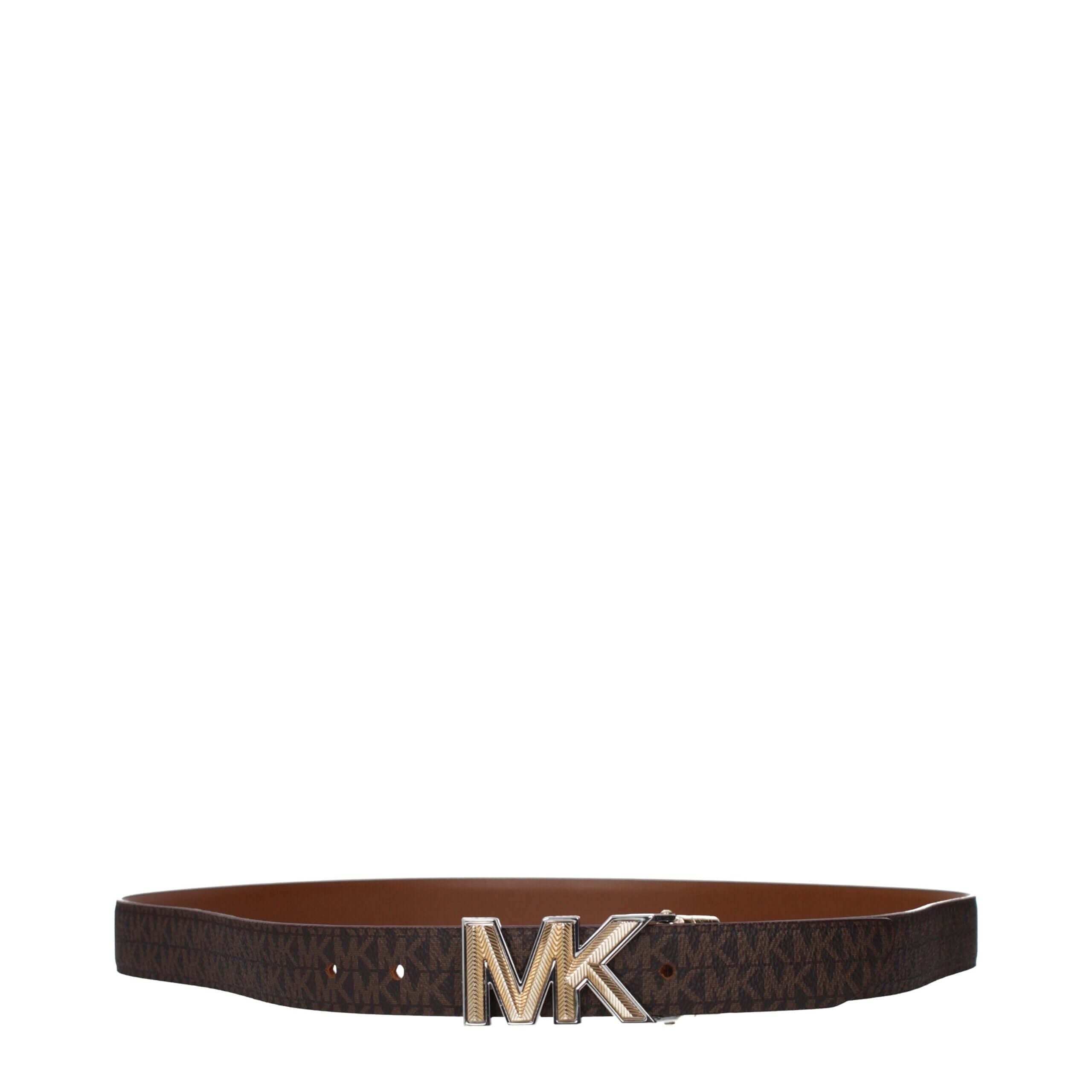 Brown Fabric BeltDescription: The product with MPN 558786200 and code F85091 fabric in brown is a belts designed by Michael Kors. It has features like logo, with the possibility of shortening to the desired size, double face.Brown Fabric Belt${tagsMichael
