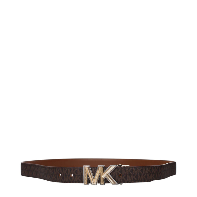 Brown Fabric BeltDescription: The product with MPN 558786200 and code F85091 fabric in brown is a belts designed by Michael Kors. It has features like logo, with the possibility of shortening to the desired size, double face.Brown Fabric Belt${tagsMichael