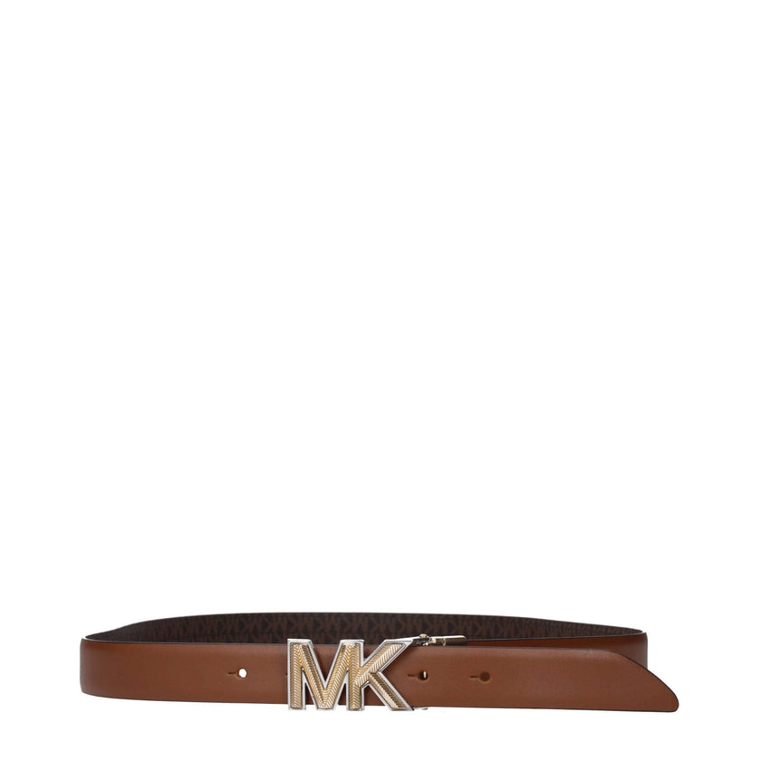 Brown Fabric BeltDescription: The product with MPN 558786200 and code F85091 fabric in brown is a belts designed by Michael Kors. It has features like logo, with the possibility of shortening to the desired size, double face.Brown Fabric Belt${tagsMichael