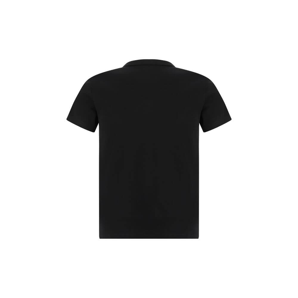 Black Cotton T-ShirtCotton T-Shirt by Diesel, ribbed crew neck, iconic contrasting brand monogram at front, monochrome pattern, regular fit Season: AW25 Composition: GENERAL 100% Cotton MADE IN INDIABlack Cotton T-Shirt${tagsDieselAulae Black Cotton T-Shi