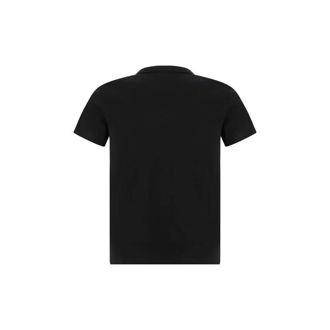Black Cotton T-ShirtCotton T-Shirt by Diesel, ribbed crew neck, iconic contrasting brand monogram at front, monochrome pattern, regular fit Season: AW25 Composition: GENERAL 100% Cotton MADE IN INDIABlack Cotton T-Shirt${tagsDieselAulae Black Cotton T-Shi
