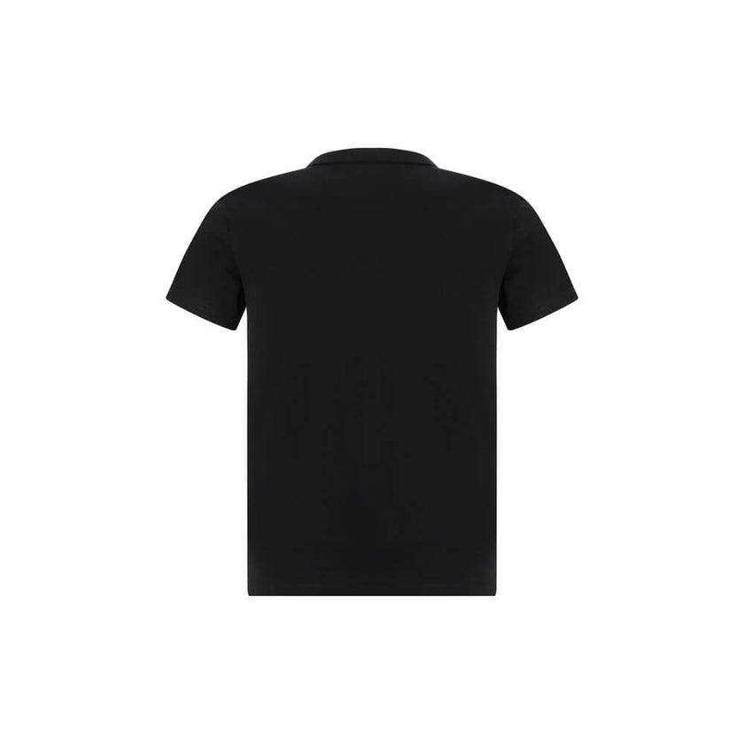 Black Cotton T-ShirtCotton T-Shirt by Diesel, ribbed crew neck, iconic contrasting brand monogram at front, monochrome pattern, regular fit Season: AW25 Composition: GENERAL 100% Cotton MADE IN INDIABlack Cotton T-Shirt${tagsDieselAulae Black Cotton T-Shi