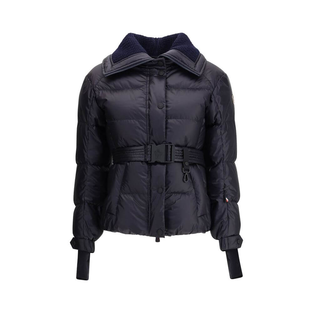 Blue Polyamide ClothingThe Bataillouse Down Jacket blends functionality and sophistication with effortless balance. Its padded structure wraps the body with comfort, while the adjustable belt subtly defines the silhouette. From collar to technical cuff, e