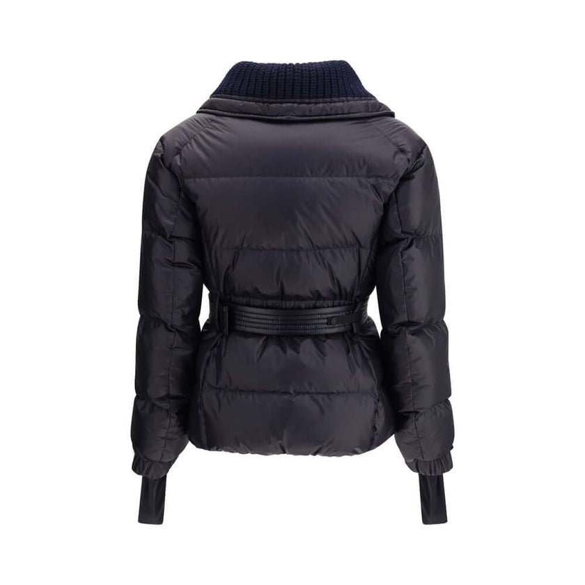 Blue Polyamide ClothingThe Bataillouse Down Jacket blends functionality and sophistication with effortless balance. Its padded structure wraps the body with comfort, while the adjustable belt subtly defines the silhouette. From collar to technical cuff, e