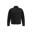 Black Cotton CoatThe Stone Island cotton Shirt is crafted with an essential design enriched by functional details. Chest patch pockets and snap button fastening give it a modern, utilitarian edge, while the iconic sleeve logo on the left arm completes the