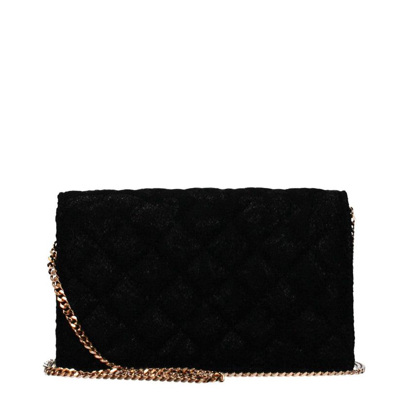 Black Fabric Clutch BagDescription: The product with MPN 10117851A157191B00V and code F85132 fabric in black is a clutches designed by Versace. It has features like front detail, removable shoulder.Black Fabric Clutch Bag${tagsVersaceAulae Black Fabric Cl