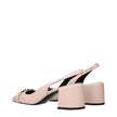 Pink Leather Mid Heel PumpsDescription: The product with MPN 10146191A086631PV4V and code F85134 leather in pink is a sandals designed by Versace. It has features like front detail.Pink Leather Mid Heel Pumps${tagsVersaceAulae Pink Leather Mid Heel Pumps