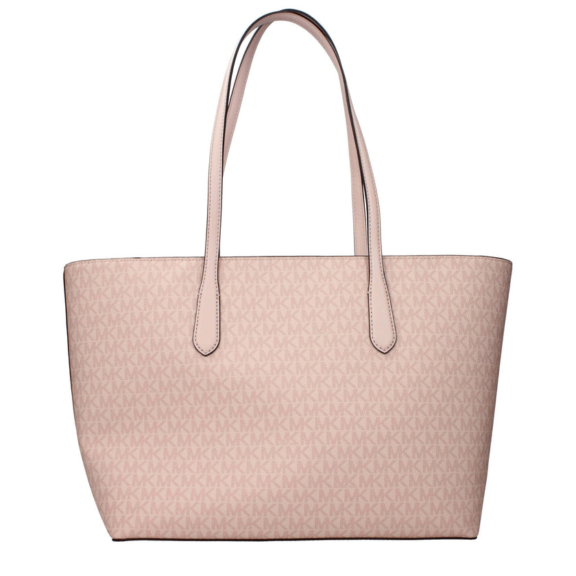 Pink Fabric Shoulder BagDescription: The product with MPN 35F5G4XT3VPOWDERBLUSH and code F85138 fabric in pink is a shoulder bags designed by Michael Kors. It has features like logo, front logo, front detail, removable details.Pink Fabric Shoulder Bag${ta